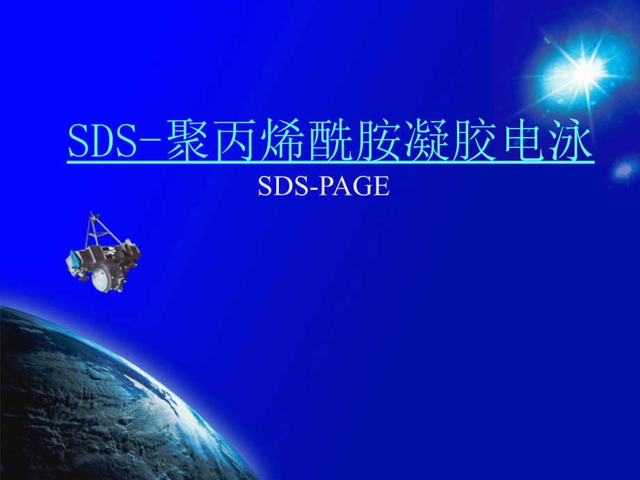 SDS-PAGE原理步骤详细介绍含图片.ppt_第1页