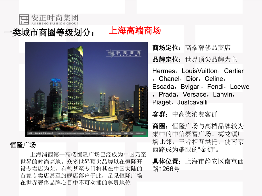 某高端女装品牌一、二线城市商圈-商场等级划分(部分)(ppt文档可编辑修改).ppt_第2页