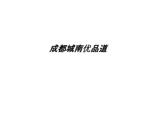 成都城南优品道.pptx