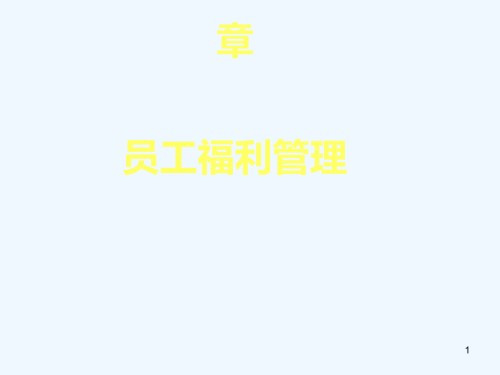 刘昕薪酬管理第八章.ppt