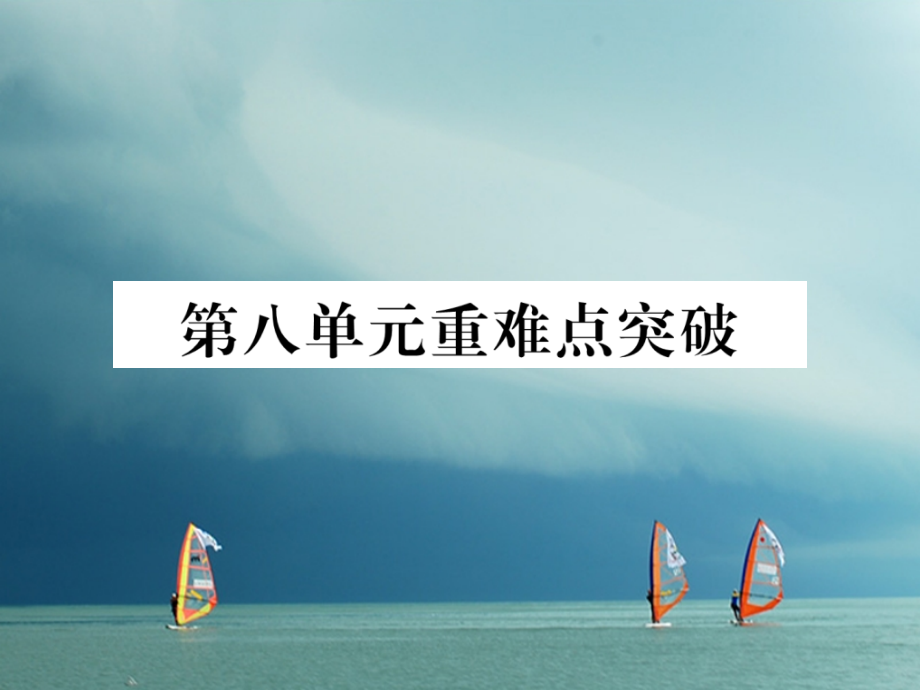 九年级历史下册第八单元现代科学技术和文化重难点突破作业.ppt_第1页