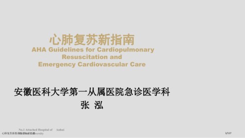 心肺复苏新指南医学知识宣教.pptx