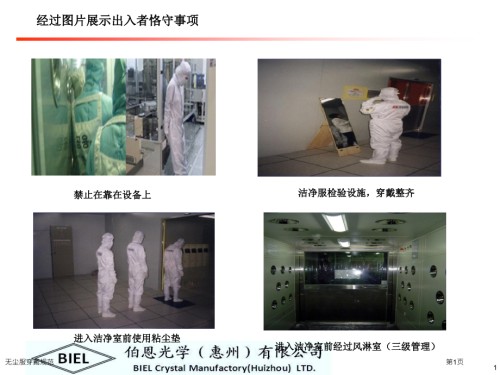 无尘服穿戴规范.pptx