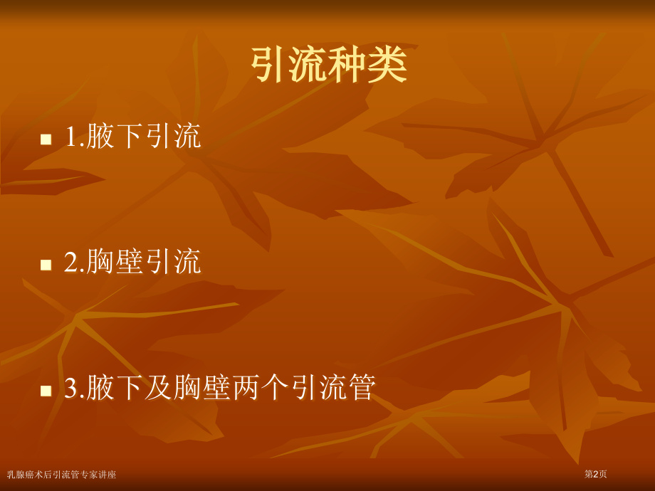 乳腺癌术后引流管.pptx_第2页