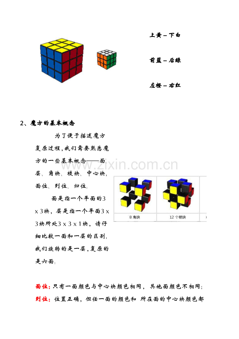 魔方玩法及技巧大全【图解教程】.pdf_第2页