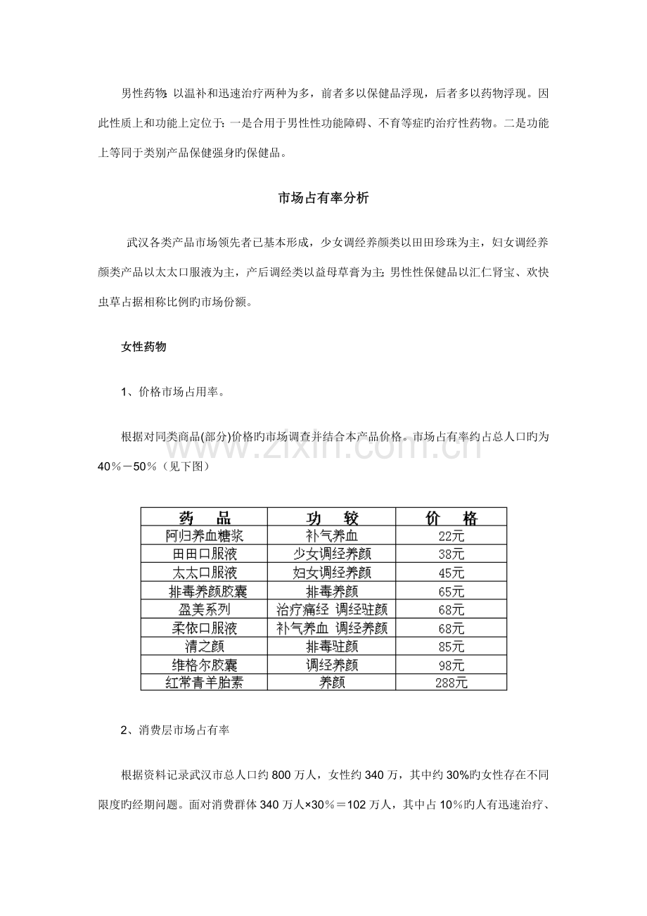新药上市推广营销策划案与市场分析.docx_第2页