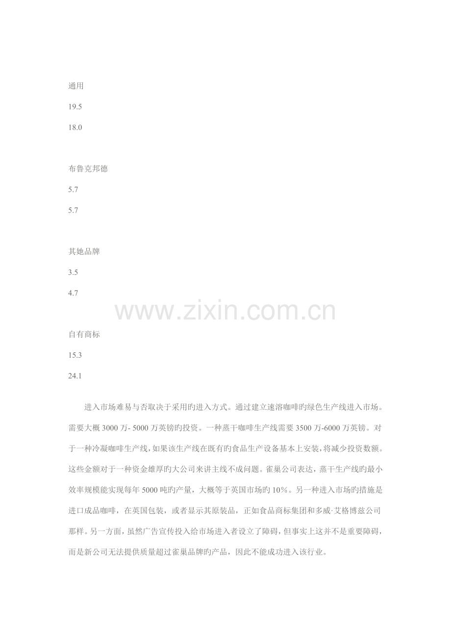企业管理雀巢公司市场行为分析.docx_第2页