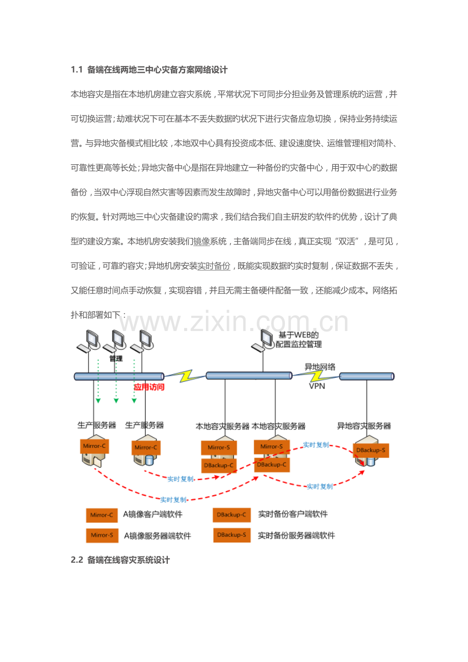 两地三中心灾备解决方案.docx_第2页
