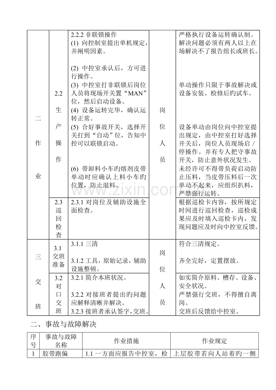 烧结厂岗位工作重点标准.docx_第2页